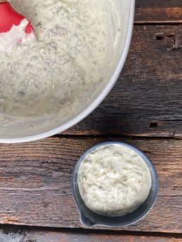 Tartar Sauce in a nocrumbsleft Everything Bowl and Crum-bowl