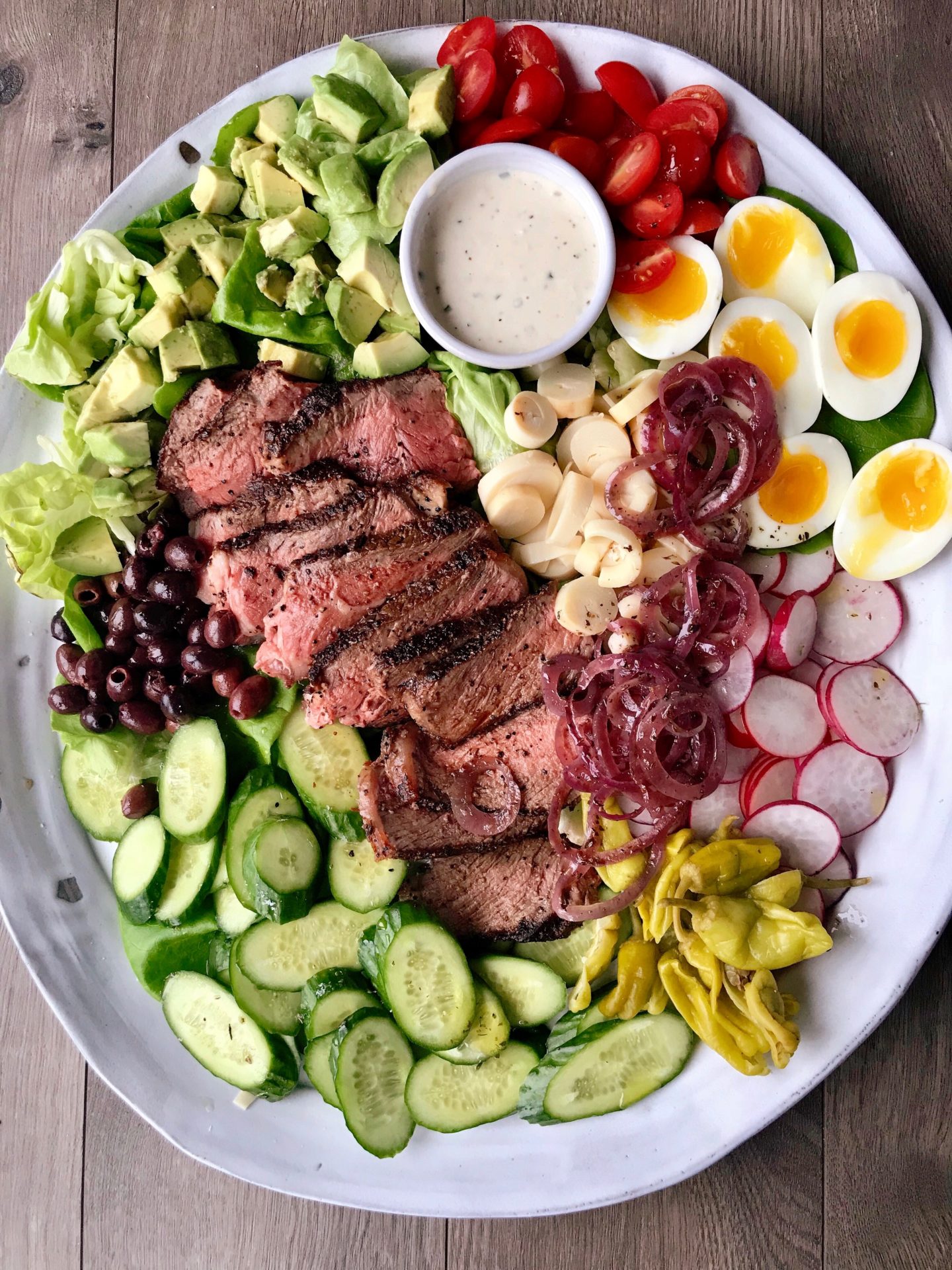 Pepper Steak Salad