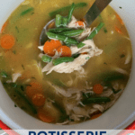 Rotisserie Chicken Soup - nocrumbsleft