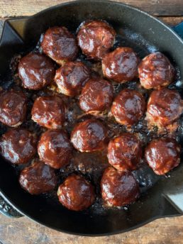 Whole30 Glazed Meatballs