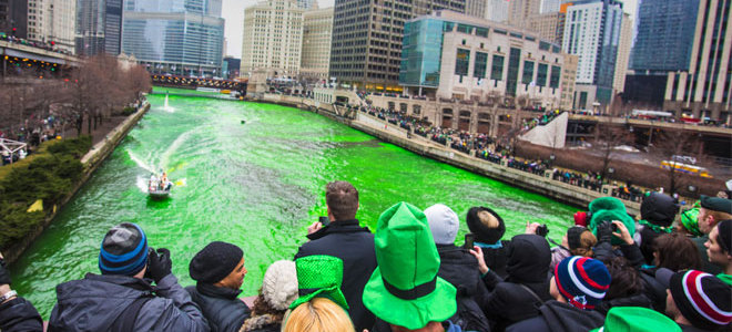 chicago's green river