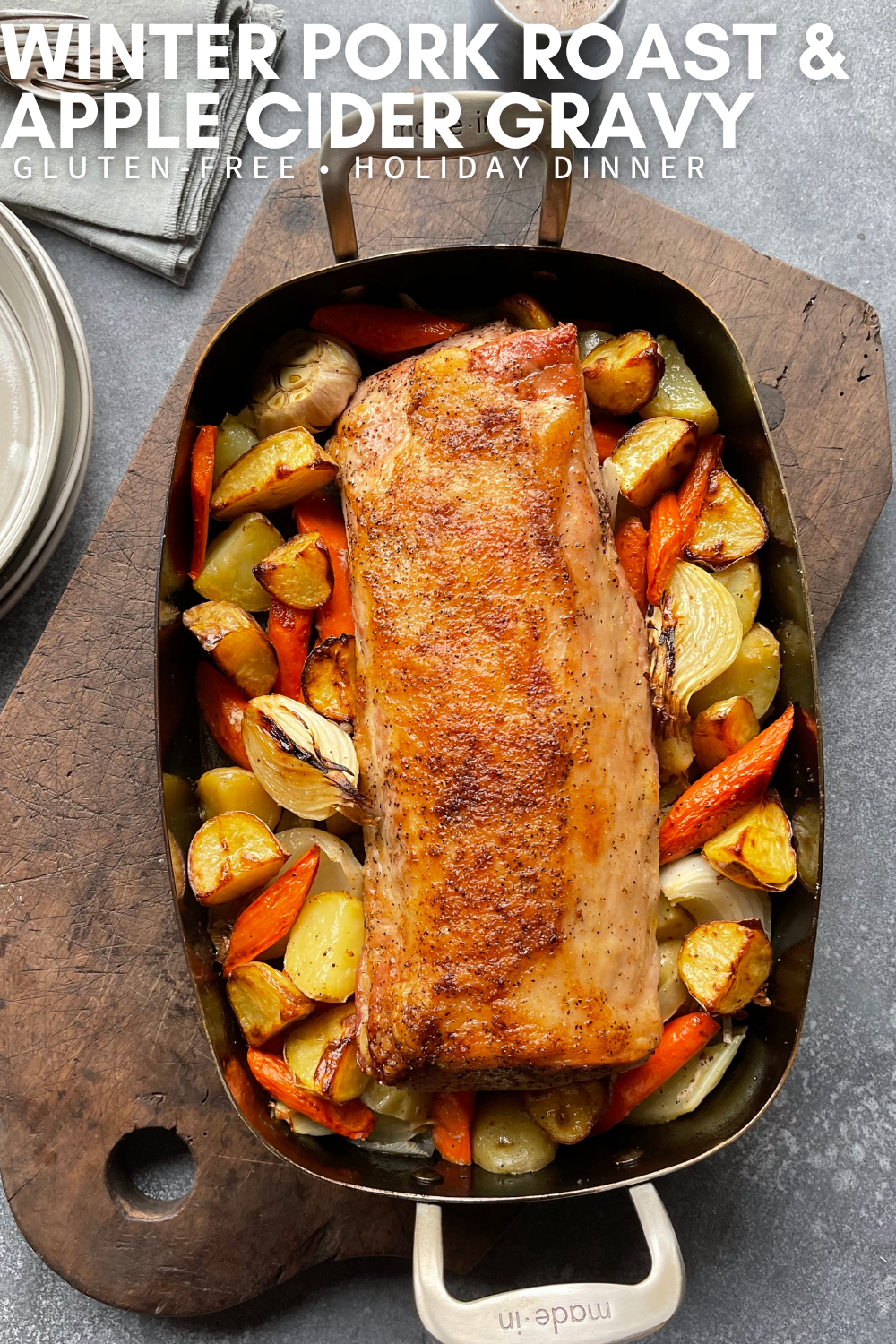 pork roast with vegetables pin