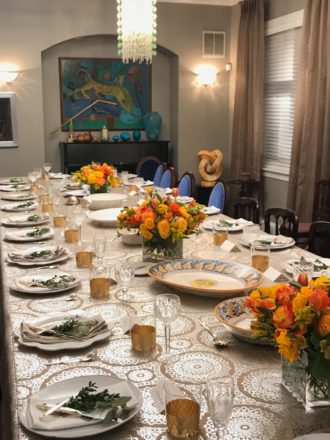 thanksgiving table