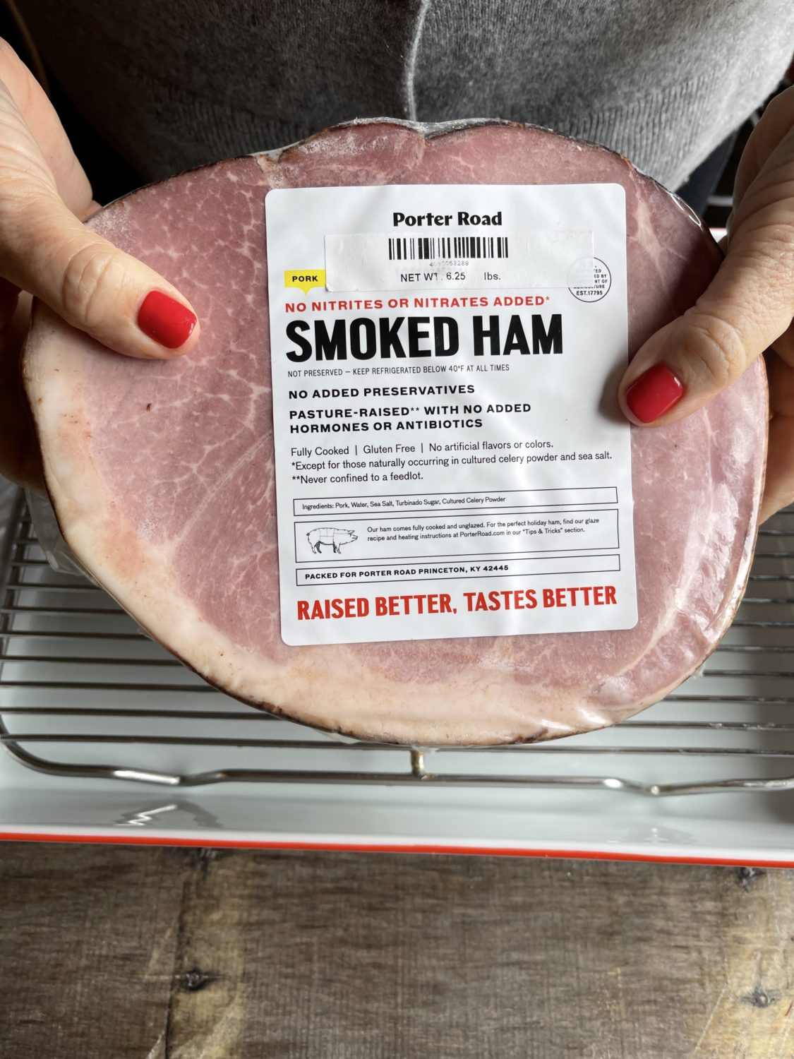 porter road smoked ham
