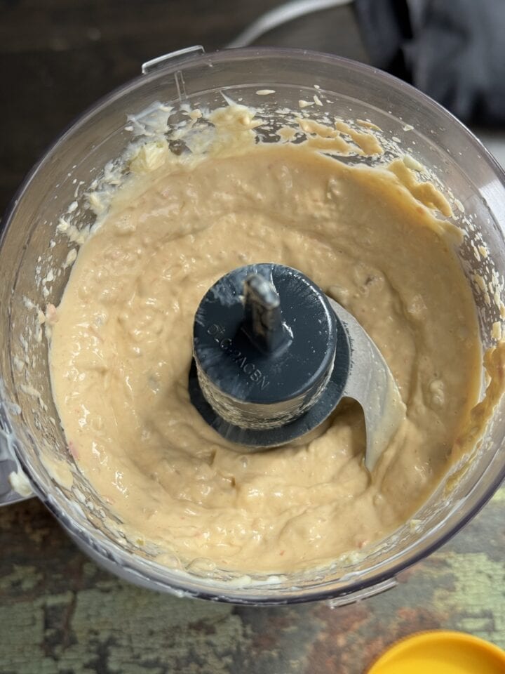 giardiniera mayo in a food processor
